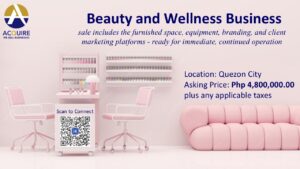 Turnkey, Income-Generating Beauty & Wellness Business for Takeover