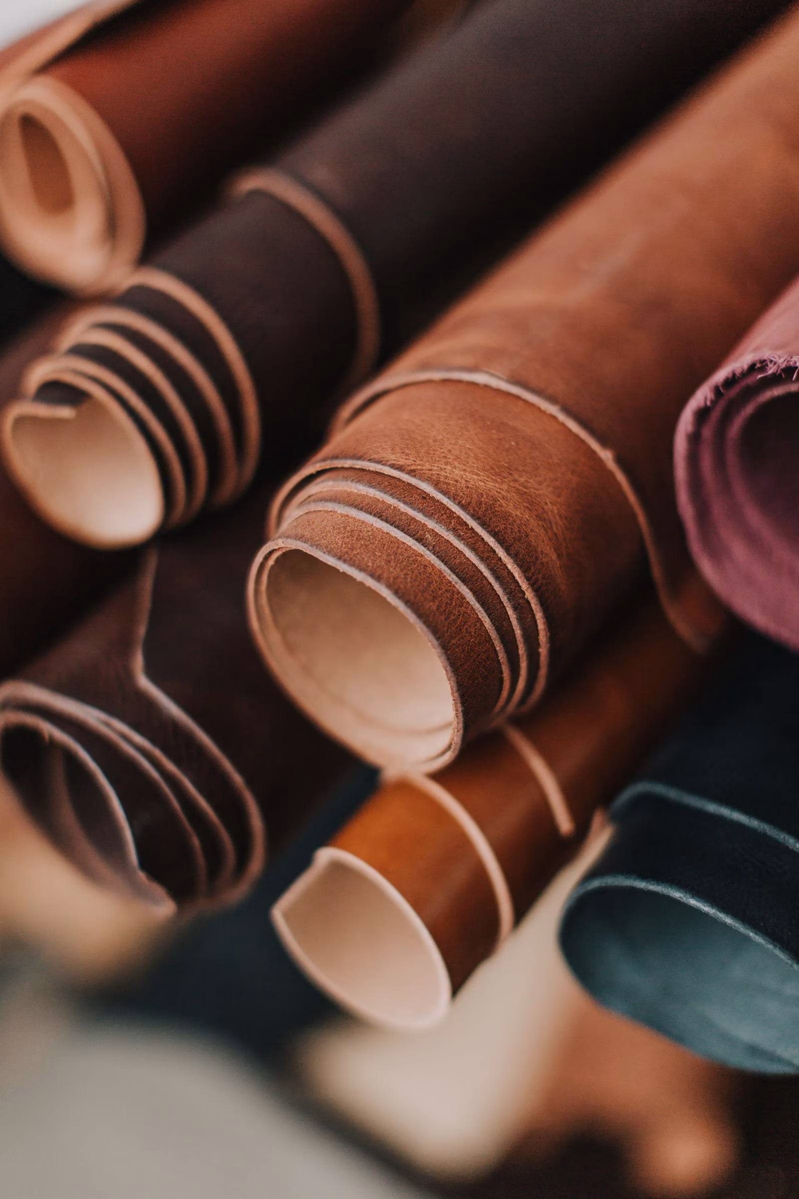 Custom Leather Retail Brand with Mall Branches